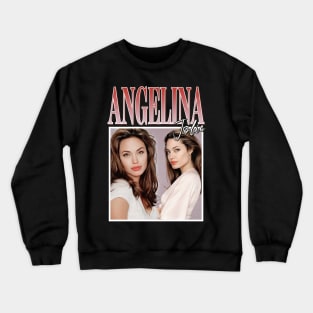 Angelina Jolie Crewneck Sweatshirt